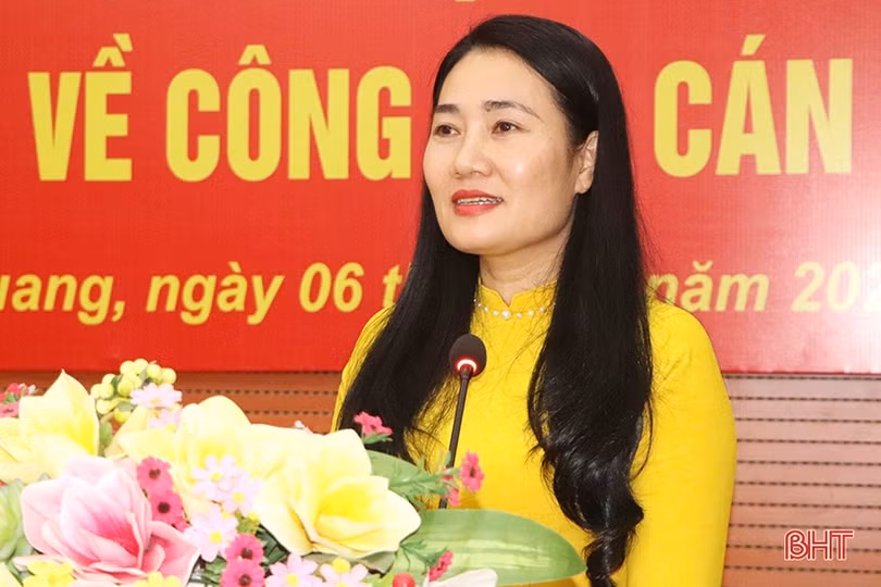 Vũ Quang điều động, luân chuyển nhiều cán bộ chủ chốt