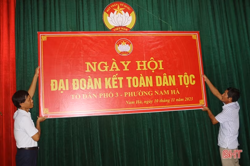 Rộn ràng, ấm áp Ngày hội Đại đoàn kết toàn dân tộc