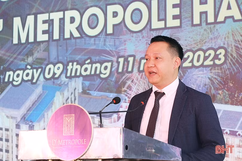 Khởi công tòa nhà cao tầng Dự án D’ Metropole Hà Tĩnh
