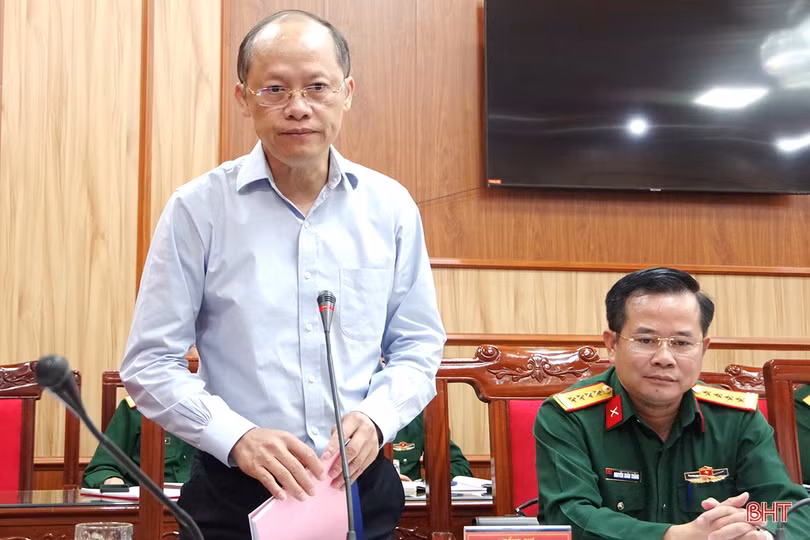 Trung tướng Trần Võ Dũng kiểm tra công tác dân vận ở Hà Tĩnh