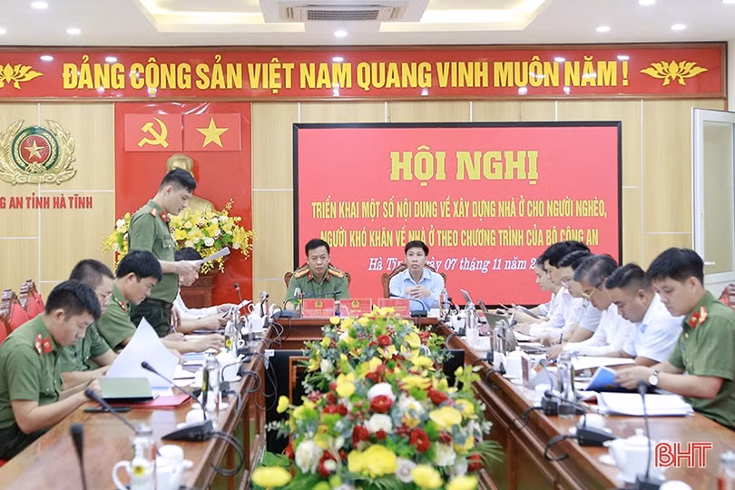 Hoàn thành 1.000 căn nhà do Bộ Công an kêu gọi hỗ trợ trước tháng 12/2023