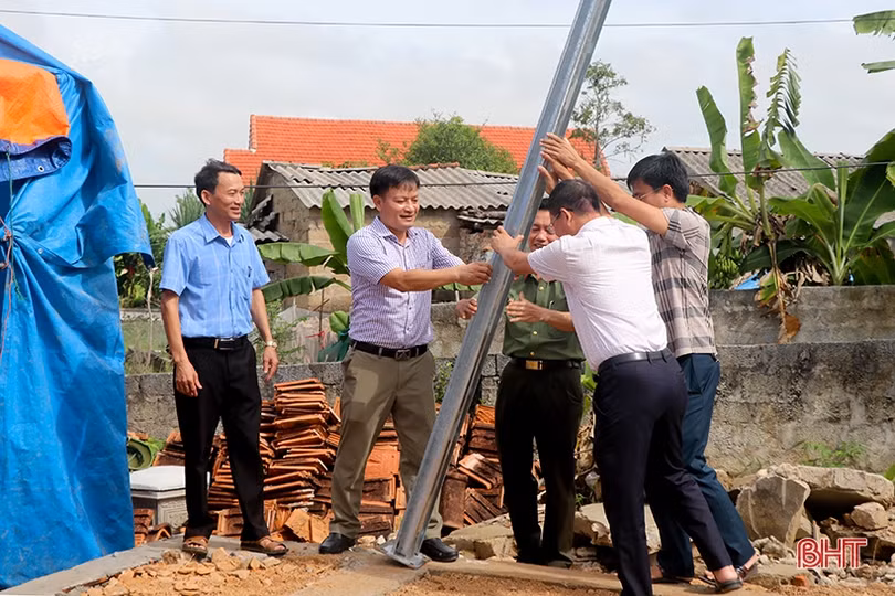 Niềm vui trong những ngôi nhà nghĩa tình ở Can Lộc