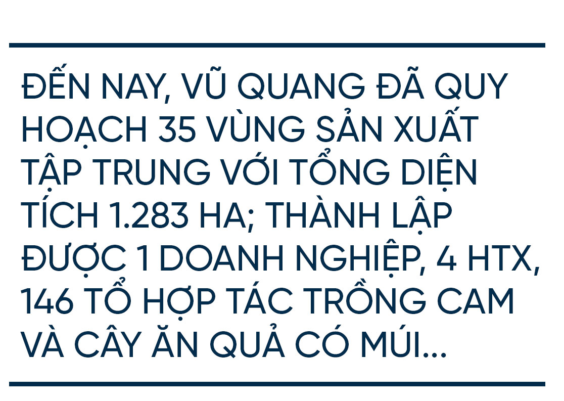 Xây dựng nông thôn mới ở Vũ Quang - “chỉ có khởi đầu, không có kết thúc” (bài 2): Tiếp tục bứt phá, tiến tới huyện nông thôn mới nâng cao ảnh 5 Xây dựng nông thôn mới ở Vũ Quang - “chỉ có khởi đầu, không có kết thúc” (bài 2): Tiếp tục bứt phá, tiến tới huyện nông thôn mới nâng cao