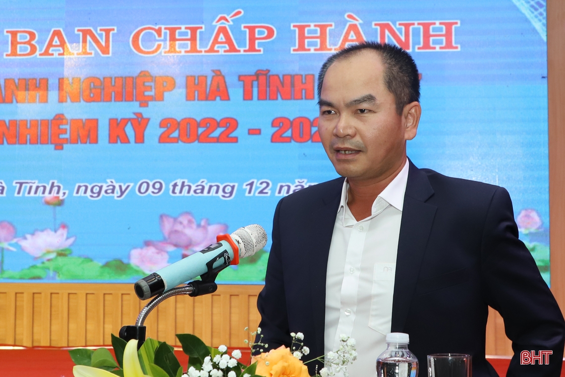 Tiếp tục khơi dậy sức cống hiến, sáng tạo của doanh nghiệp Hà Tĩnh