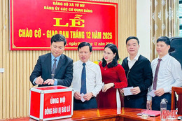 Tiếp nhận hơn 3,1 tỷ đồng hỗ trợ các tỉnh miền Trung - Tây Nguyên khắc phục hậu quả lũ lụt