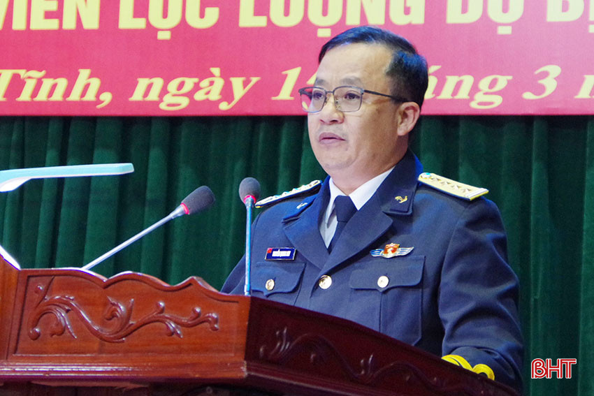 Đại tá Nguyễn Quang Huy - Phó Tham mưu trưởng, Bộ Tư lệnh Vùng 3, Quân chủng Hải quân: Do đặc thù đơn vị, ưu tiên quân nhân có sức khỏe, phẩm chất đạo đức tốt... 6.JPG