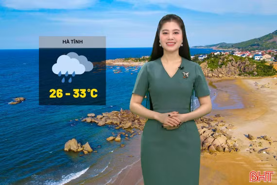 Dự báo thời tiết Hà Tĩnh ngày 29/7: trời hửng nắng, chiều tối có mưa rào
