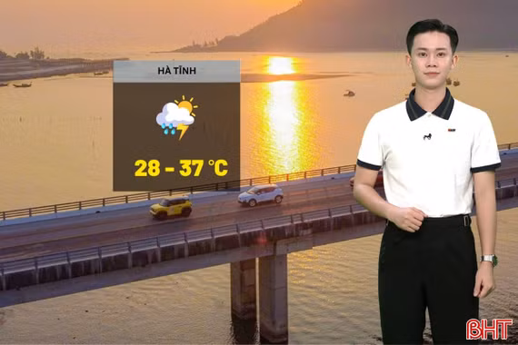 Dự báo thời tiết Hà Tĩnh ngày 19/7: Ngày nắng, có nơi 37 độ C