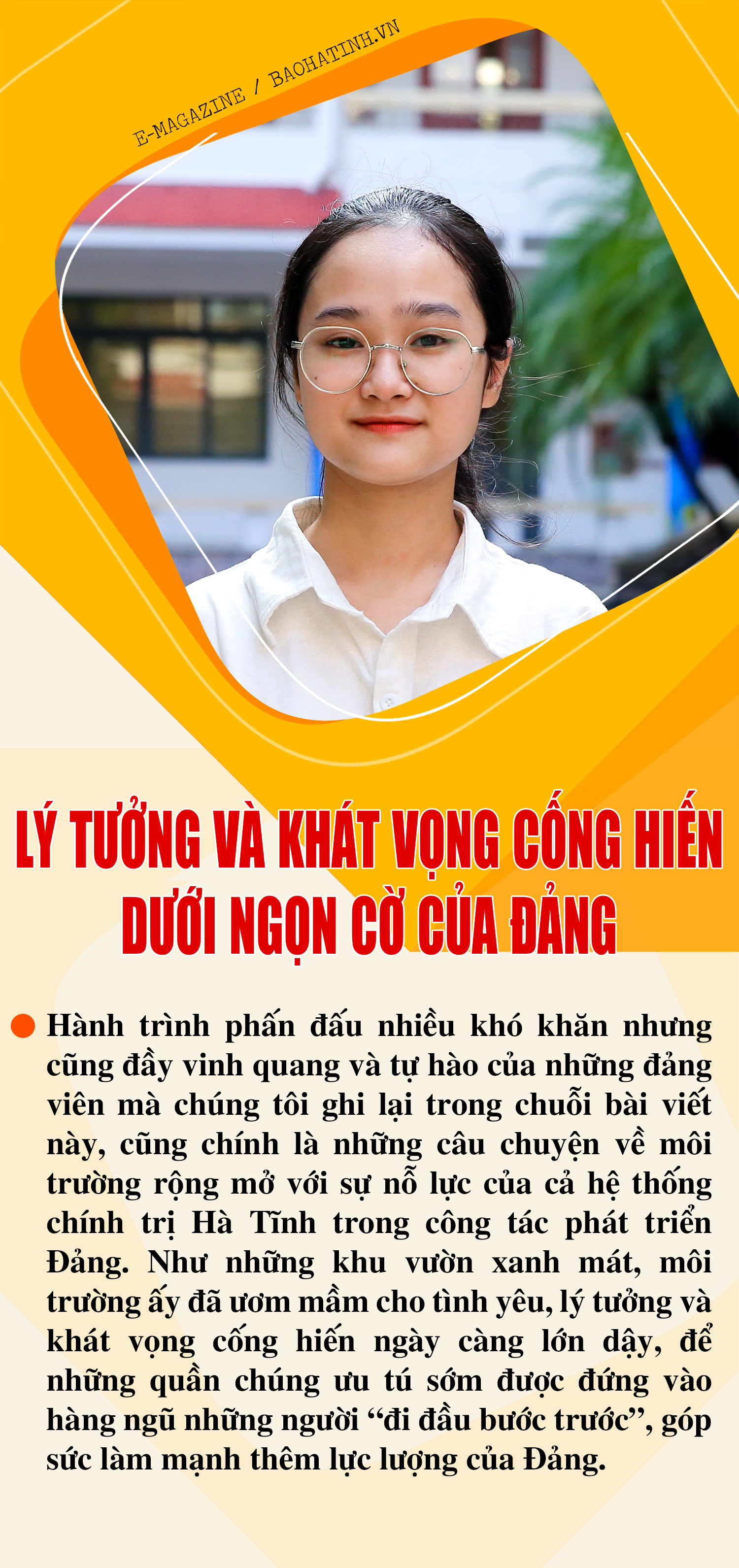 Lý tưởng và khát vọng cống hiến dưới ngọn cờ của Đảng (Bài 1): Nữ sinh dân tộc Mường và niềm vinh dự vào Đảng ở tuổi 19