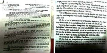Ngày 4/8/2009 UBND huyện Hương Khê kết luận thanh tra yêu cầu xử lý nghiêm những cán bộ sai phạm nhưng đến nay UBND xã Phúc Trạch vẫn không chấp hành