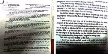 Ngày 4/8/2009 UBND huyện Hương Khê kết luận thanh tra yêu cầu xử lý nghiêm những cán bộ sai phạm nhưng đến nay UBND xã Phúc Trạch vẫn không chấp hành