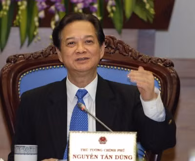 Thủ tướng Nguyễn Tấn Dũng: Trọng tâm là nhiệm vụ ổn định kinh tế vĩ mô, kiềm chế lạm phát - Ảnh: Chinhphu.vn