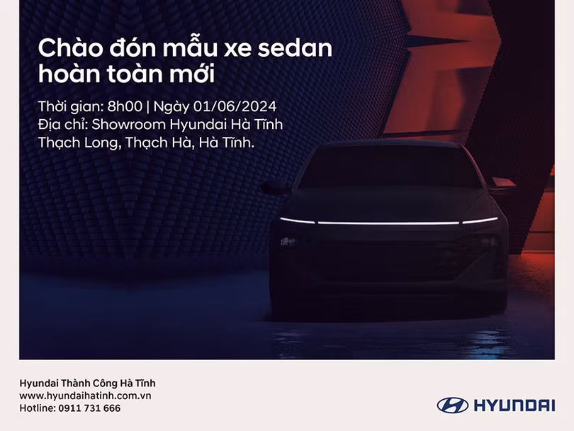 Lễ ra mắt All new Accent tại Showroom Hyundai Hà Tĩnh.
