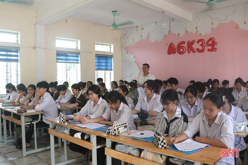 Thí sinh Hà Tĩnh lựa chọn tổ hợp KHXH cao gấp 3 số thí sinh lựa chọn tổ hợp KHTN. 1.2.jpg