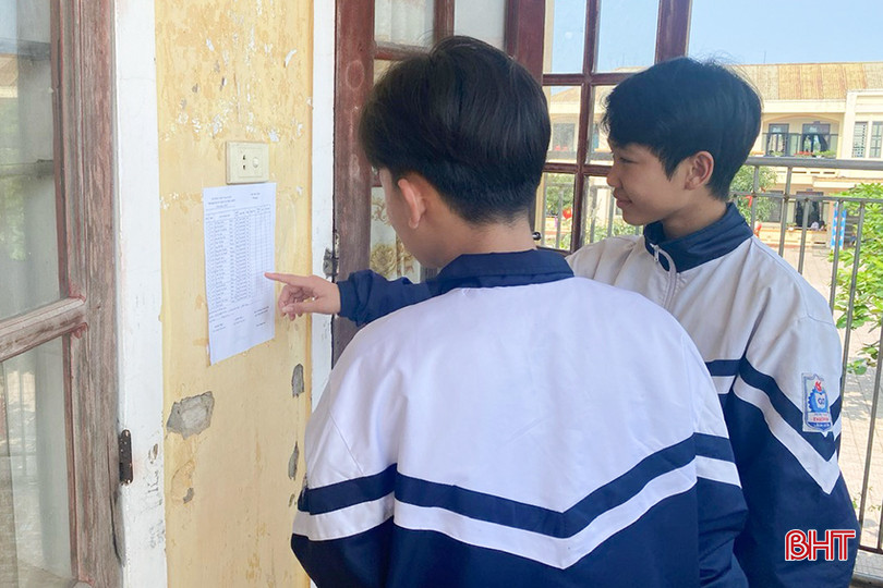 Kỳ thi tuyển sinh vào lớp 10 THPT ở Hà Tĩnh sẽ bắt đầu vào ngày 6/6. 1.3.jpg