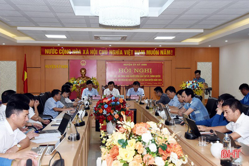 Các đại biểu tham gia cuộc đối thoại. Ky Anh 2.jpg