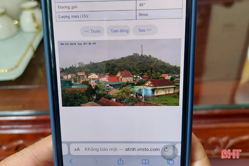 Hệ thống camera được bố trí để giám sát người ra vào rừng và các điểm có nguy cơ cháy DT 4f188b91bd.jpg