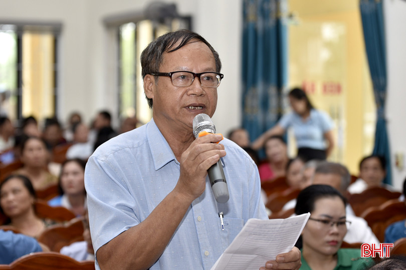 Cử tri Bùi Xuân Tiền - phường Đức Thuận: Cần tiếp tục huy động nguồn lực đầu tư các dự án, công trình mở rộng không gian đô thị thị xã Hồng Lĩnh. DT_DSC9347.jpg