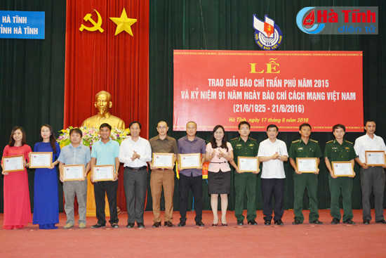 ky niem 91 nam ngay bao chi cach mang va trao giai bao chi tran phu nam 2015