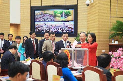 bau lanh dao hdnd ubnd nhiem ky moi 13 tinh da hoan tat