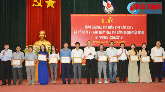 ky niem 91 nam ngay bao chi cach mang va trao giai bao chi tran phu nam 2015