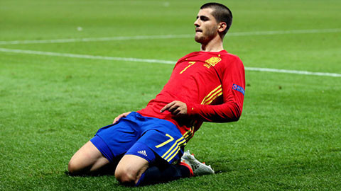 morata toa sang la roja noi got phap va italia