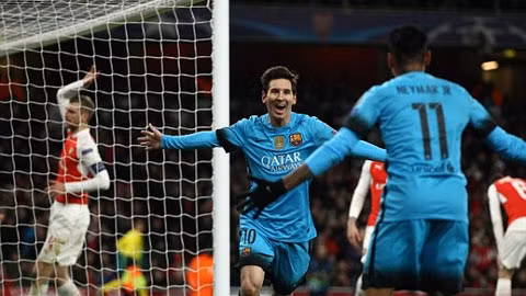 Messi lập cú đúp, Barca đặt một chân vào tứ kết ảnh 1