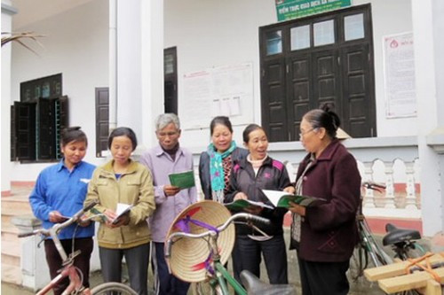 Đến 31/3/2014, dư nợ cho vay hộ cận nghèo đạt 10.344 tỷ đồng, với 547 nghìn lượt hộ cận nghèo được vay vốn.