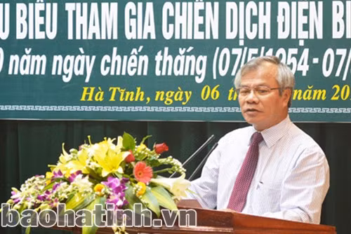 Phó Bí thư Thường trực Tỉnh ủy Trần Nam Hồng: "Hội Cựu chiến binh từ tỉnh đến cơ sở tiếp tục phát huy tốt vai trò tham mưu giúp các cấp ủy Đảng và làm nòng cốt tập hợp, đoàn kết, vận động cựu chiến binh thực hiện các nhiệm vụ chính trị của địa phương