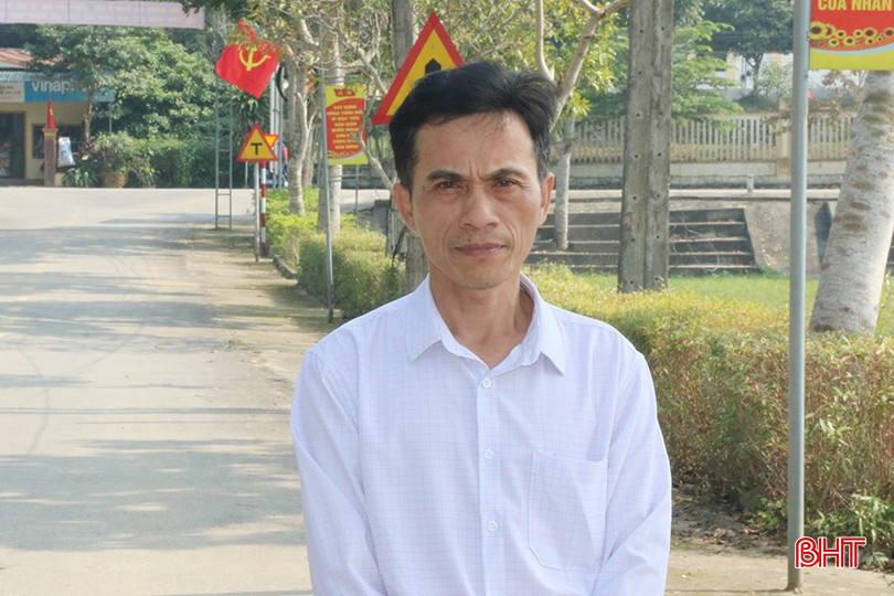 Ông Nguyễn Mạnh Sơn - Bí thư Chi bộ kiêm Trưởng ban công tác Mặt trận thôn Hồng Kỳ. bqbht_br_z6381291245846-84c74a3fe8b8089d1afdb9b7a800dfe6.jpg