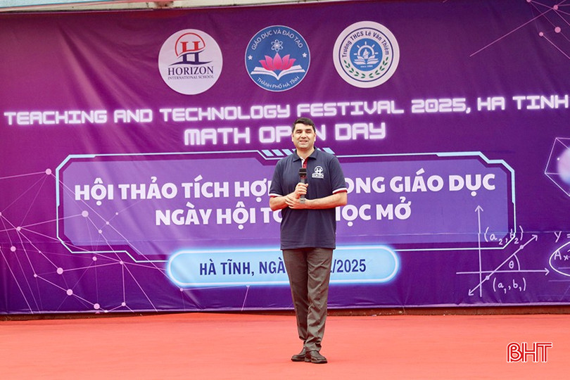 Ông Noah Park - Tổng Giám đốc, Chủ tịch Hội đồng Trường song ngữ Quốc tế Horizon phát biểu tại chương trình. bqbht_br_img-0376-copy.jpg