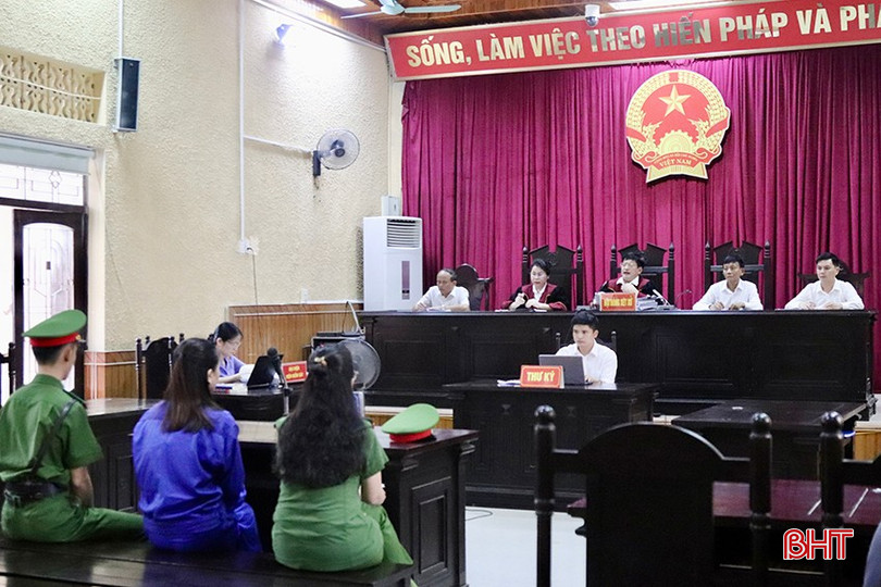 HĐXX quyết định tuyên phạt bị cáo Tô Thị Vĩnh mức án 18 năm tù giam về tội “Lừa đảo chiếm đoạt tài sản”. bqbht_br_img-9401-3-copy.jpg
