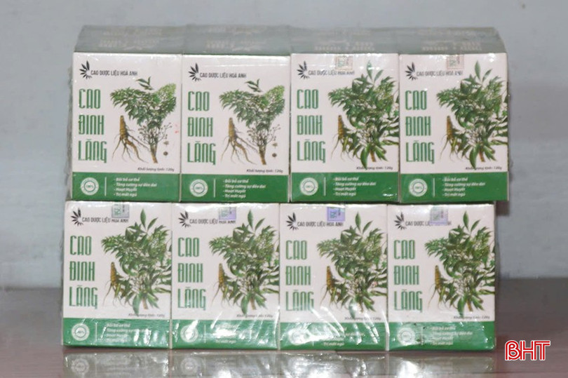 Anh Tiền lựa chọn cao đinh lăng làm sản phẩm chủ đạo của cơ sở. bqbht_br_z6173555879471-157447bce44a30fa60904e51e87317e0.jpg