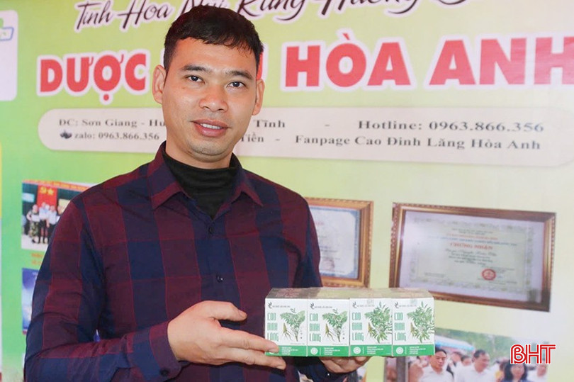 Niềm yêu thích các loại dược liệu đã thôi thúc anh Nguyễn Xuân Tiền rẽ hướng về quê khởi nghiệp. bqbht_br_z6173996313596-d6da73f7eccabb569e83fdf97b5be59f.jpg