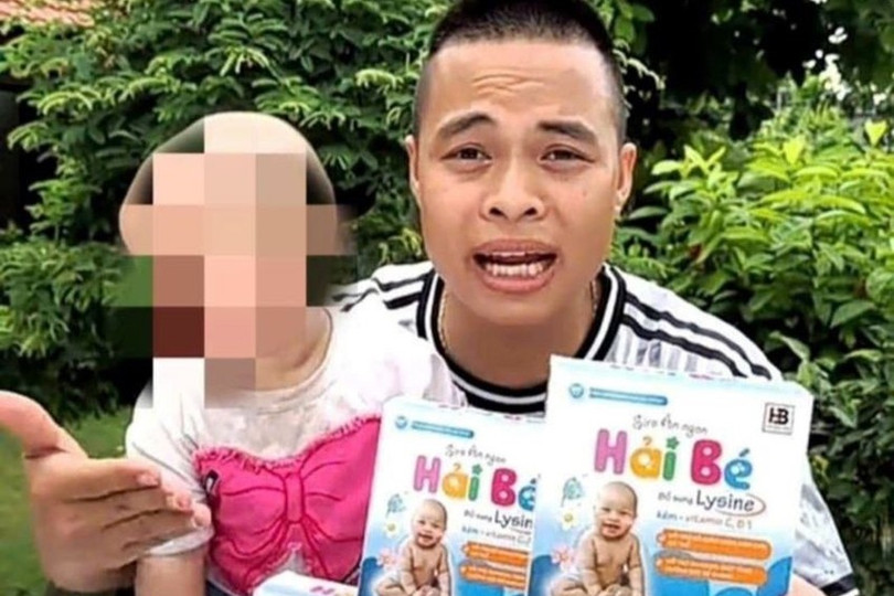 Công an xác định sản phẩm “Siro ăn ngon Hải Bé” bán ra thị trường hơn 100.000 hộp là hàng giả. (Ảnh chụp màn hình). hai-be.jpg