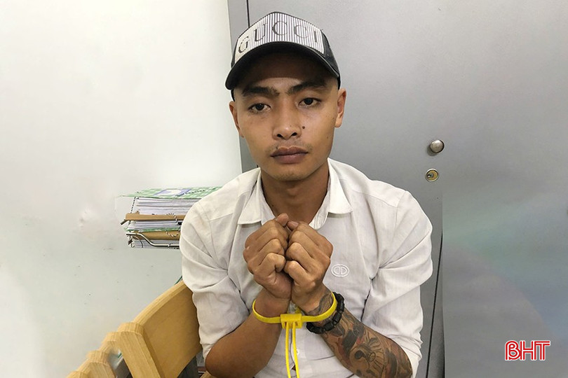 Đối tượng Nguyễn Anh Toại tại thời điểm bị bắt giữ. f4f94cc5ecd04a8e13c1 copy 3.jpg