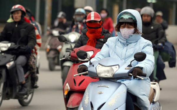 Miền Bắc chìm trong không khí lạnh, có nơi dưới 10 độ C ảnh 1 mien bac chim trong khong khi lanh co noi duoi 10 do c