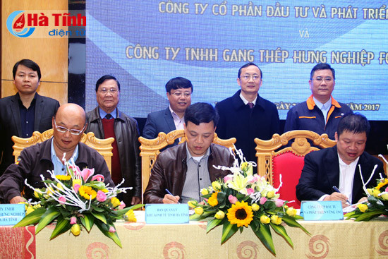 ky ket hop dong cung cap nuoc cho formosa ha tinh