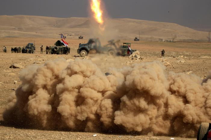photo iraq mo chien dich tai chiem tay mosul