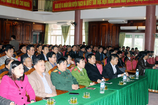 cong bo do an quy hoach phan khu xay dung thi tran thach ha