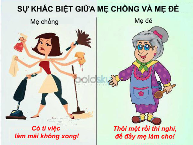 hay doi xu voi me de nhu voi me chong