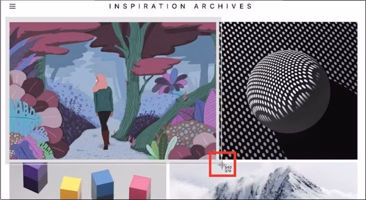 Bạn hãy kéo vùng chữ thập đến vùng chụp màn hình.