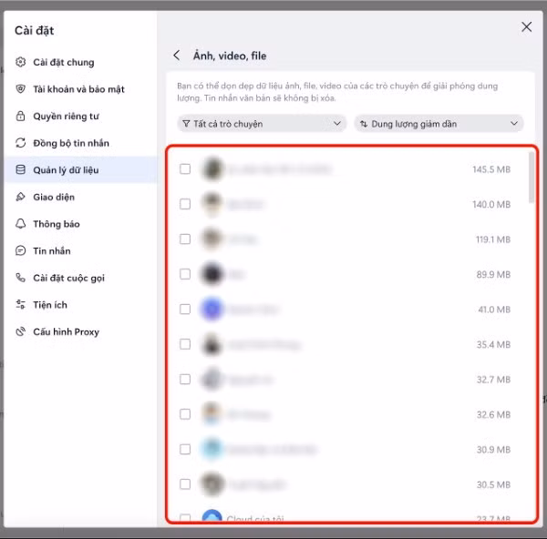 Chọn Xem và dọn dẹp → nhấn Xóa