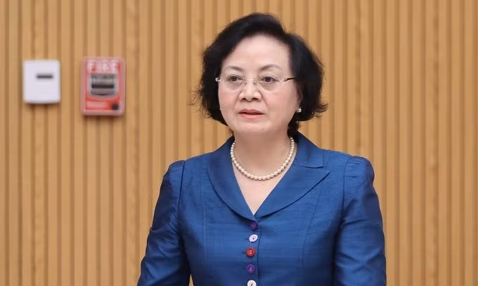 Bộ trưởng Nội vụ Phạm Thị Thanh Trà. Ảnh: Nhật Bắc