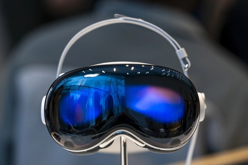 Apple Vision Pro. Ảnh: Bloomberg. Apple Vision Pro. Ảnh: Bloomberg.