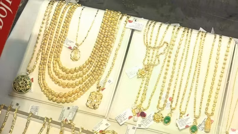 Giá vàng hôm nay 06/01/2025. Ảnh P.C