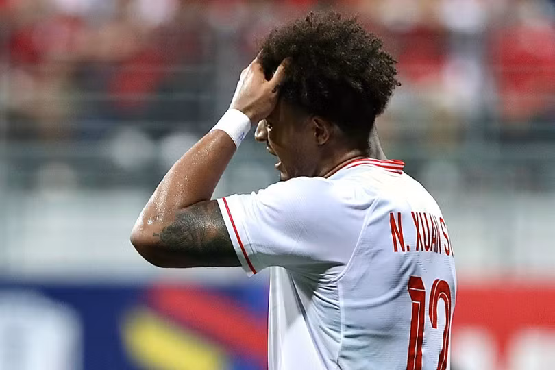 Tuyển Việt Nam phung phí cơ hội. Ảnh: Bảo Ngọc.