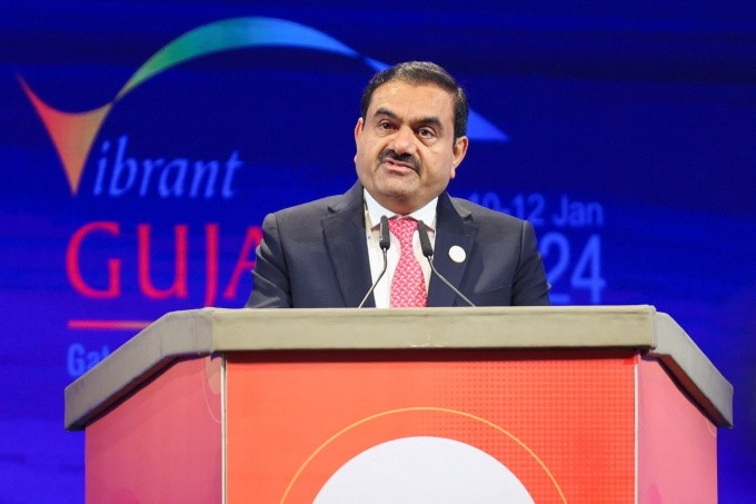 Tỷ phú Gautam Adani, một trong những người giàu nhất Ấn Độ. Ảnh: Reuters