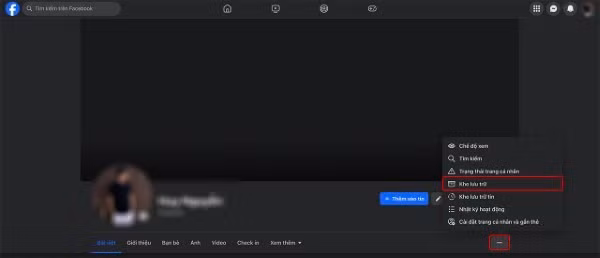 Chọn Kho lưu trữ