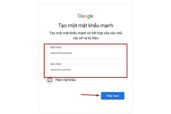 Đăng nhập vào tài khoản Google Đăng nhập vào tài khoản Google